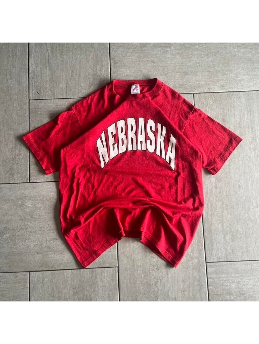 Vintage Jerzees Nebraska Collegiate L